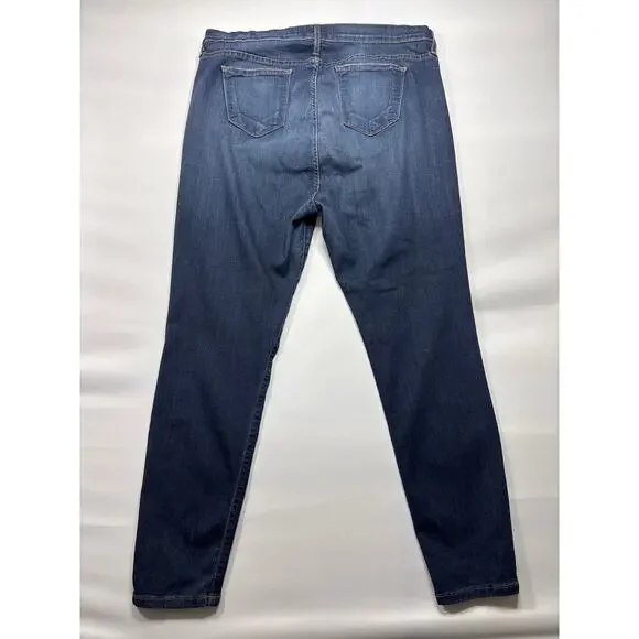 Judy Blue Women's Skinny Fit Blue Stretch Denim Jeans - Size 2XL (38x29.5) - Picture 2 of 4